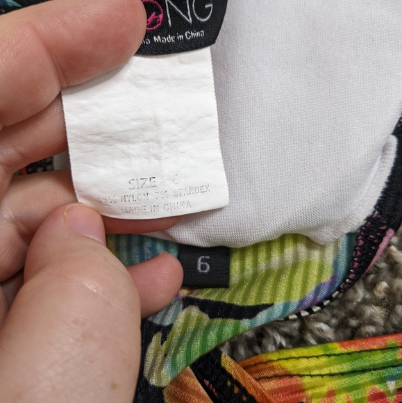 Billabong tropical floral string bikini 6 - Picture 10 of 11